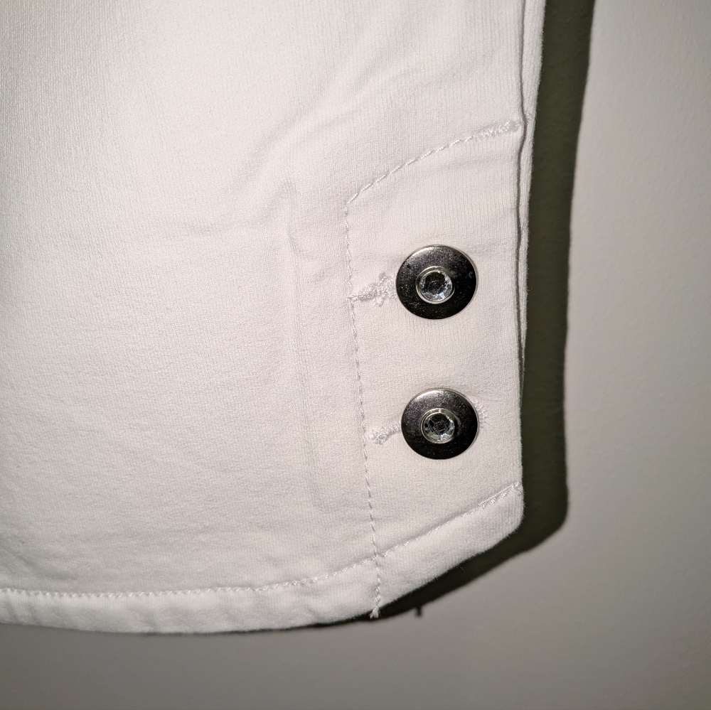 Dream Jeanwee by Quacker Factory White Pull-On Pants - Picture 4 of 14
